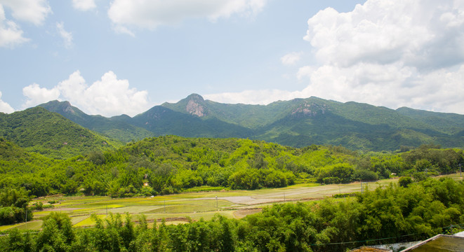望夫山 田園風(fēng)光