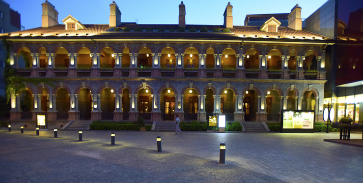 上海思南公館建筑夜景