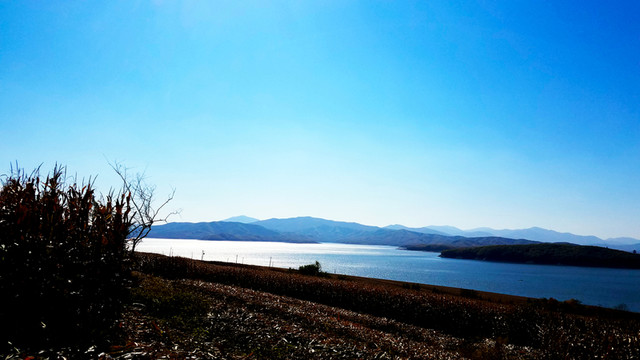 吉林松花湖五虎島風(fēng)光