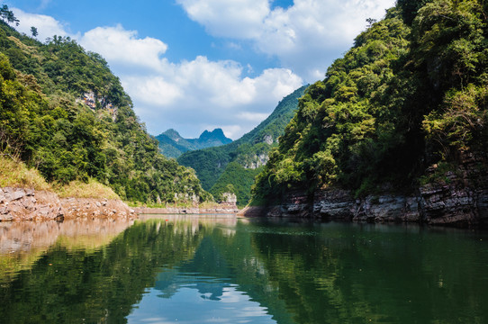 水庫風光