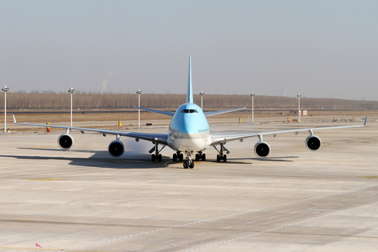 大韓航空 波音747寬體客機(jī)