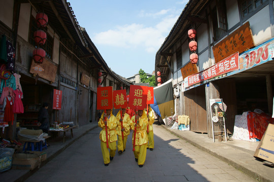 傳統(tǒng)迎親