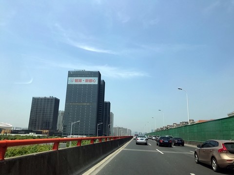 上海高速路 城市交通 立體交通