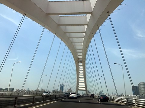 上海高速路 城市交通 立體交通