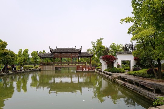 上海 聞道園 園林 中式建筑