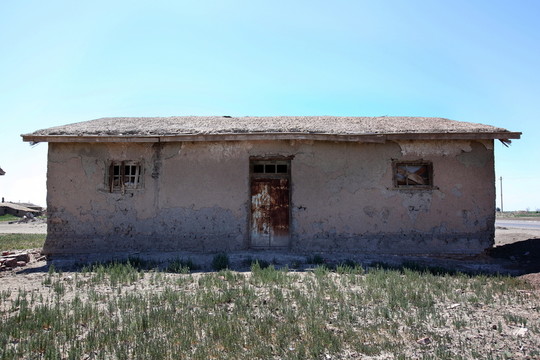 土坯房 黃土屋 建設(shè)兵團(tuán)農(nóng)墾