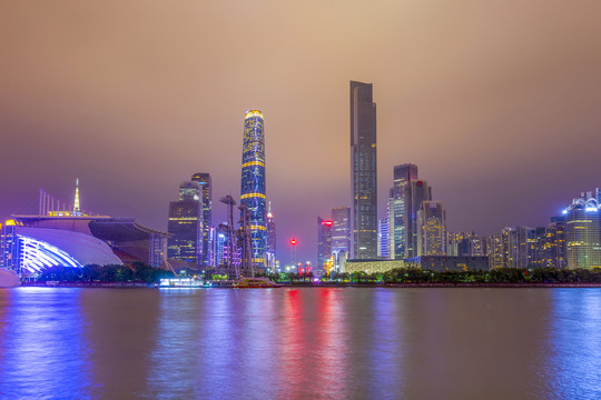廣州花城廣場(chǎng)夜景