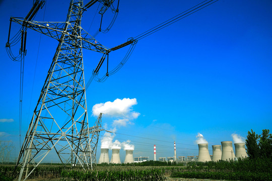 發(fā)電廠外景