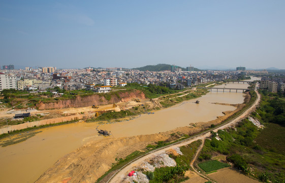 一河兩岸 丹江河畔