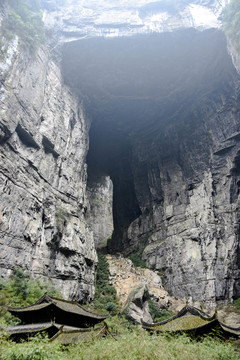 武隆天坑 天生三橋