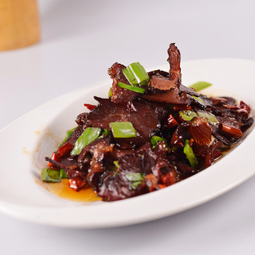 小炒臘牛肉