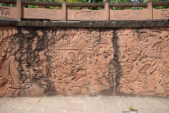 農(nóng)耕文明浮雕