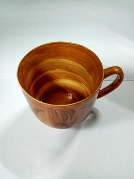 彩陶杯 單耳杯 茶具藝術(shù)杯