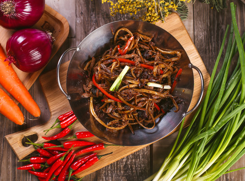 美極干鍋茶樹菇