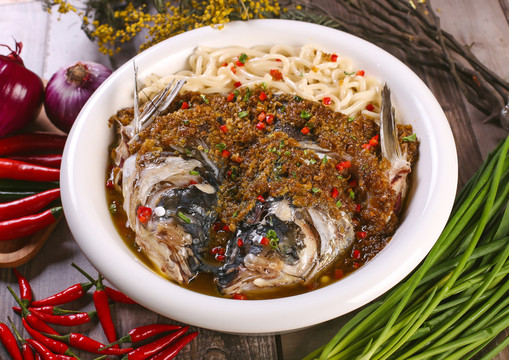 鮮椒魚頭