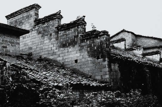 舊中國(guó)老照片 懷舊泛黃農(nóng)村照片
