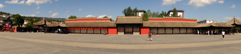 天水伏羲廟廣場