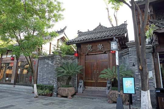 成都寬窄巷子建筑藝術(shù)