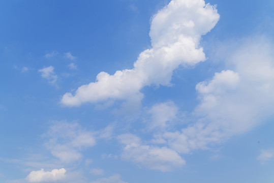 天空云彩 藍天白云大畫幅