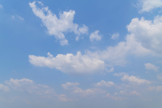 天空云彩 藍天白云大畫幅