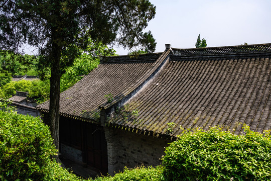 灰瓦建筑 慈城古縣衙