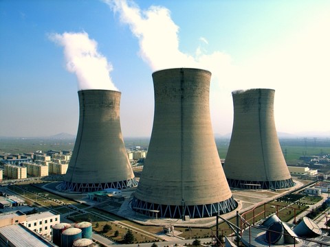 發(fā)電廠 水塔