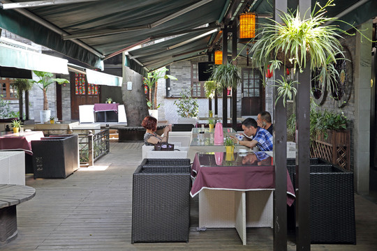 古鎮(zhèn)茶座