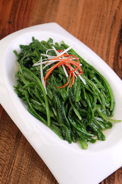 白灼油麥