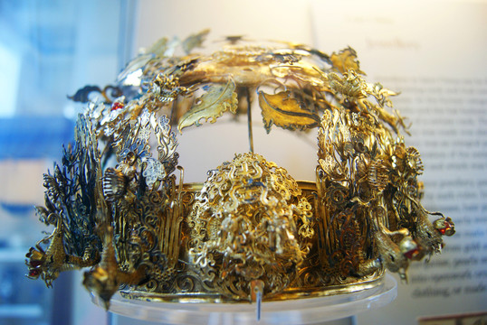 金冠 鳳冠 皇后冠 金發(fā)箍 發(fā)