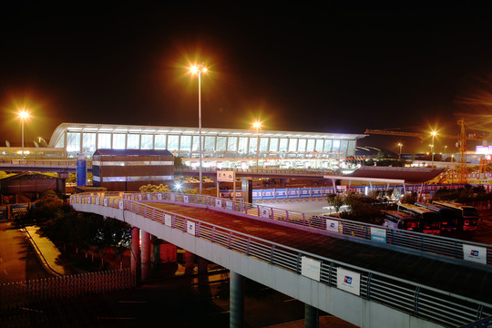西安咸陽(yáng)機(jī)場(chǎng)夜景