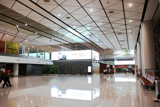 西安咸陽機場 航站樓 候機廳