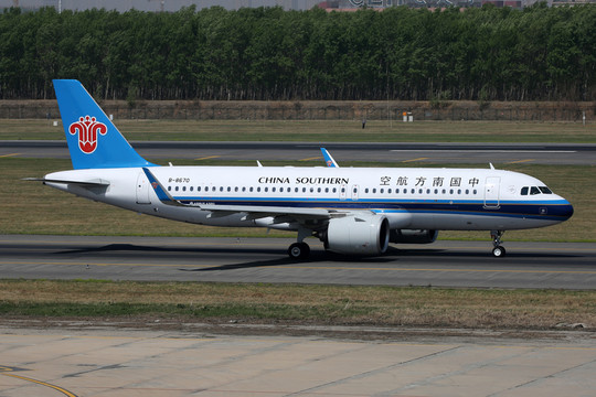 中國南方航空 飛機滑行