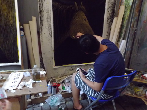 油畫創(chuàng)作