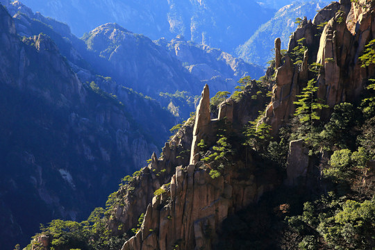 黃山奇峰石林