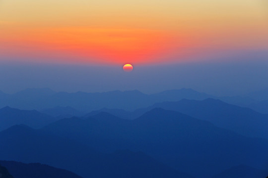 黃山日出