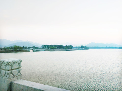 天臺山始豐公園遠(yuǎn)景a