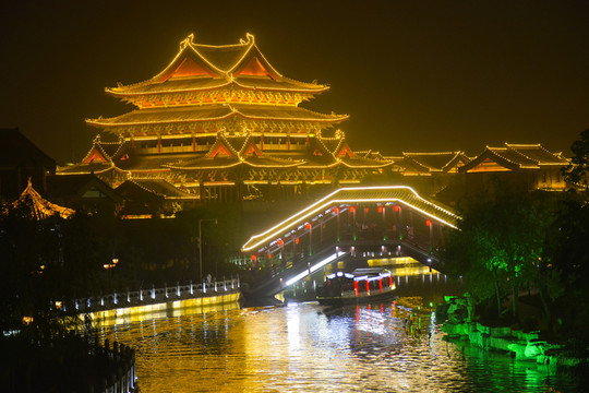 開封七盛角夜景