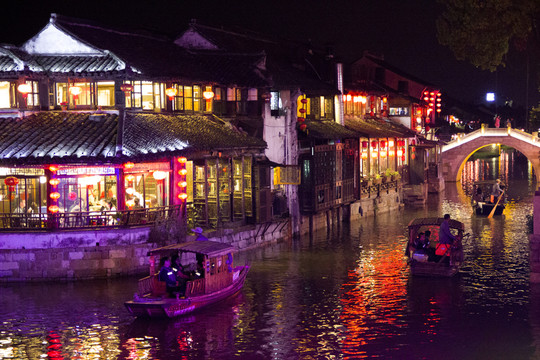 西塘的夜