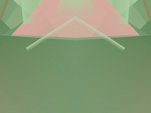 綠色幾何抽象拼接面高清矢量背景