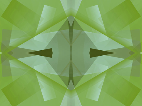 綠色幾何抽象拼接面高清矢量背景