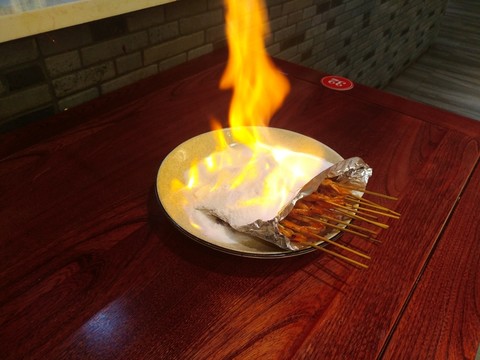 鹽焗火焰蝦