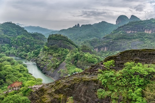 武夷山九曲河