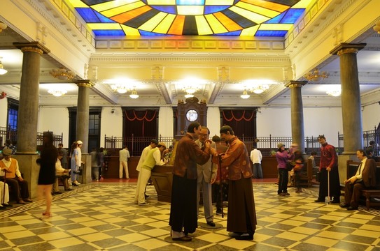 沈陽金融博物館大廳