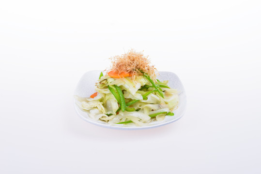 鰹魚(yú)花片涼拌沙拉