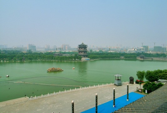 大唐芙蓉園 芙蓉湖 風(fēng)景