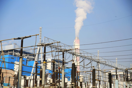 發(fā)電廠升壓站煙囪
