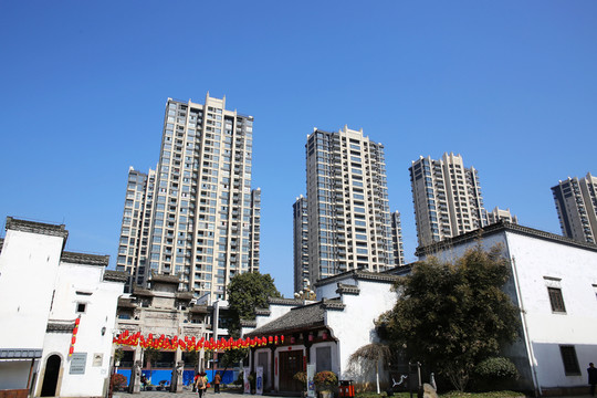 黃山城市建筑風(fēng)光