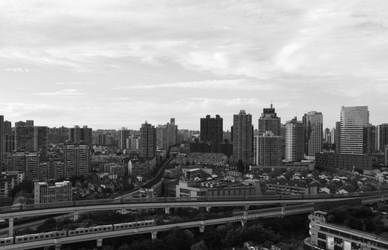 黑白城市
