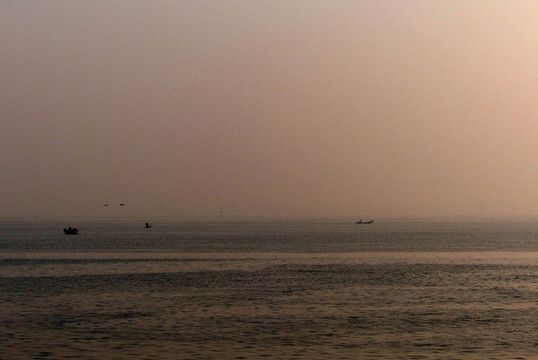高清TIF格式夕陽大海