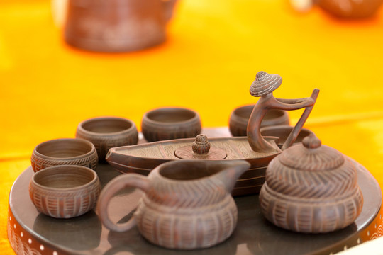 坭興陶 茶壺 茶具
